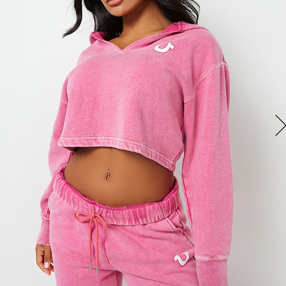 True religion vintage wash set in pink - Picture 3 of 5